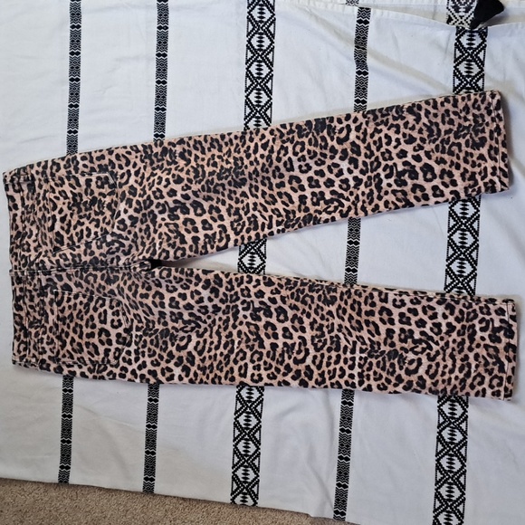 Hudson Nico Cigarette jeans in Cleo Leopard print sz28 - Picture 12 of 13